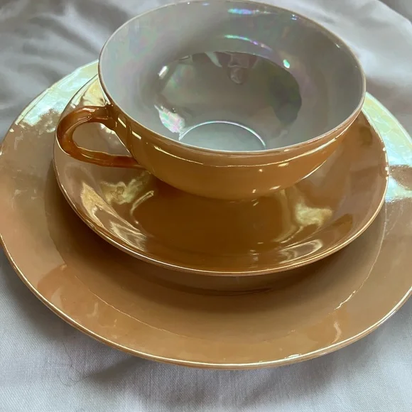 Vintage Lusterware Tea Set - Picture 2 of 11